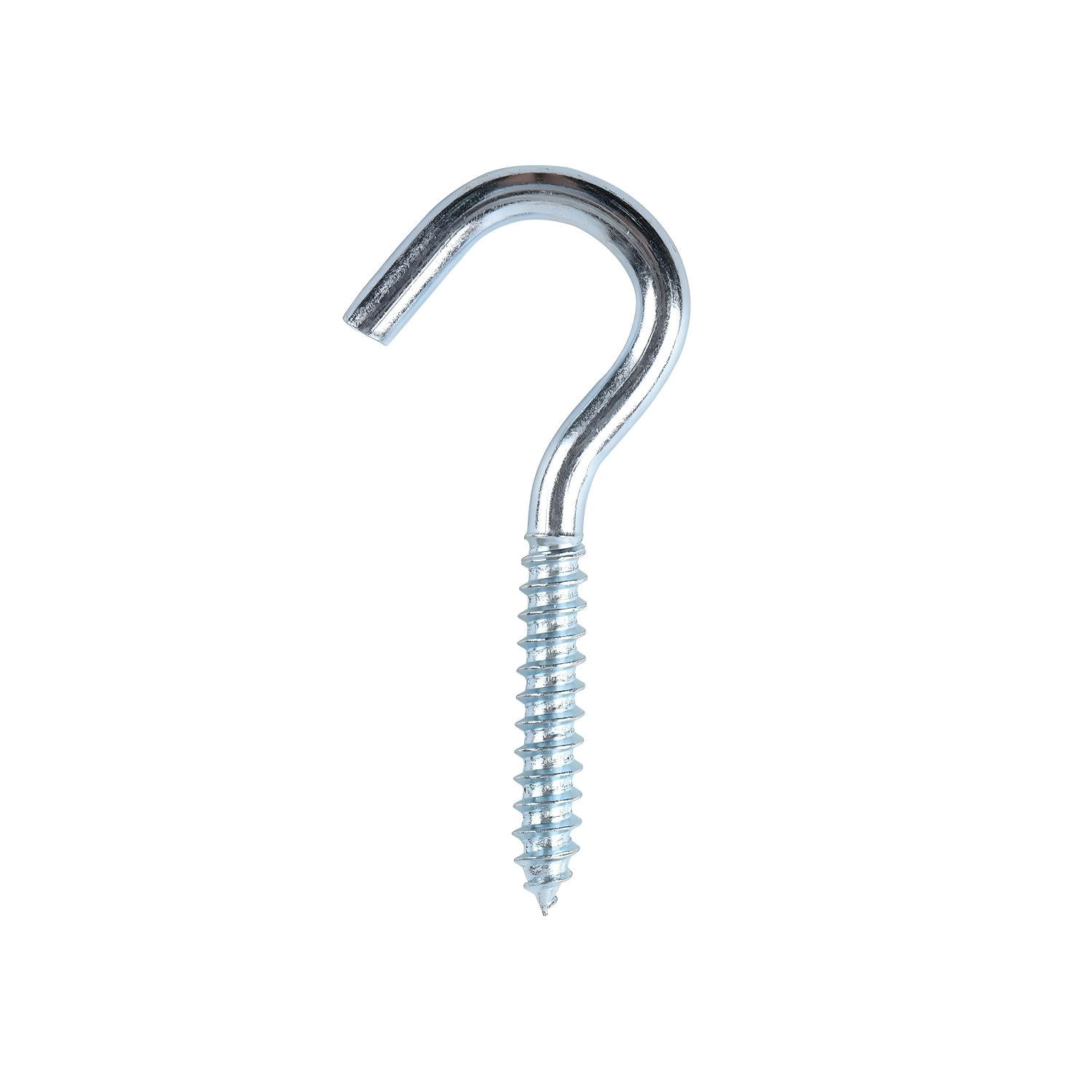 Hyper Tough Screw Hook 3/8 inch x 4-1/2 inch Zinc Plated