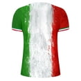 thumbnail image 5 of SXcggal Male Print Italy Theme Number Casual Crewneck Graphic Plus Size Shirt Printed Solid Color Short Sleeve Top Breathable Lightweight Men's T-Shirt, 5 of 6