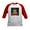 Red/White, variant on CafePress - Shiny Jack O' Lantern Kids Baseball T Shirt - Kids Cotton Baseball Jersey, 3/4 Sleeve Shirt