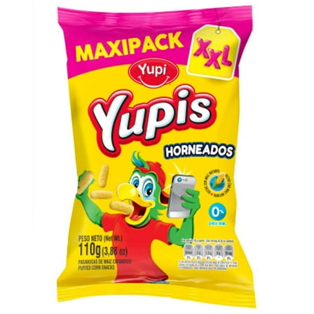 Chitos Pasabocas Yupi Horneados - Maxipack 110g - Baked Cheese Snacks