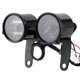 thumbnail image 4 of Universal motocicleta LED odómetro medidor tacómetro velocímetro instrumento 12V Jadeshay  A, 4 of 8