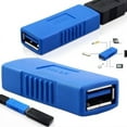 thumbnail image 4 of USB 3.0 Type A Female To Female Adapter Coupler Gender Connector Chang Neu. H9T4, 4 of 8