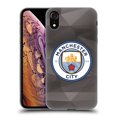 thumbnail image 1 of Head Case Designs Officially Licensed Manchester City Man City FC Badge Geometric Black Full Colour Soft Gel Case Compatible with Apple iPhone XR, 1 of 7