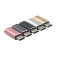 thumbnail image 2 of pitrice Type-C Cell Phone Quick Adapter Aluminum Alloy Connector Silver Gold Black, 2 of 9