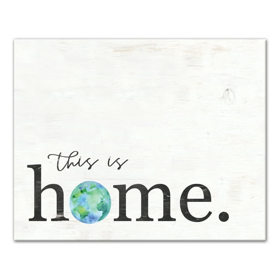 Creative Products This Is Home 16x20 Canvas Wall Art