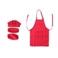 thumbnail image 4 of FUEENIRVA Red Dacron Kids Chef Set 58x46in For Baking Play Set And Party Decor 1 Set, 4 of 8