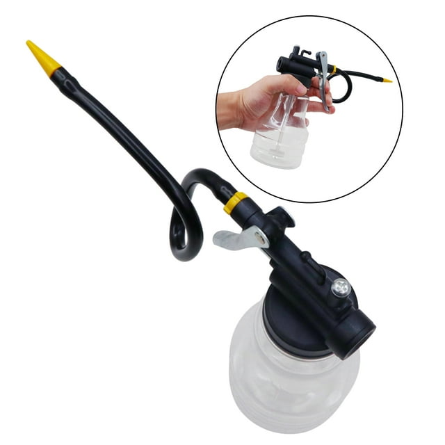 Bomba Engrasadora de Aceite Transparente 250ml Macarena