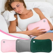 Nsxcdh Graphene Heating Hand Warmer Bag,USB Powered Three Level Temperature Control Cozy Fleece,Portable Washable for Winter Office Travel Menstrual Cramp Relief Gifts,Home Essentials