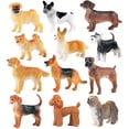 thumbnail image 1 of WORGEOUS 12 PCS Niños RESINA RESINA Juguetes Figuras Modelos interesantes de perros Adorables Figuras de perros Suministro para niños, 1 of 8