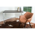 thumbnail image 4 of LumiSource Black Metal, Light Grey Wrangler Chair - Set of 2, 4 of 5