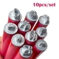 thumbnail image 2 of Nail Art Stamp Pen Set, Multiple Pattern Silicone Stamping Heads, Hand‑Held Manicure Stamping Tools, For Diy Pattern Printing On Nails, Creative Nail Decoration Supplies For Home And Salon Manicure, 2 of 7