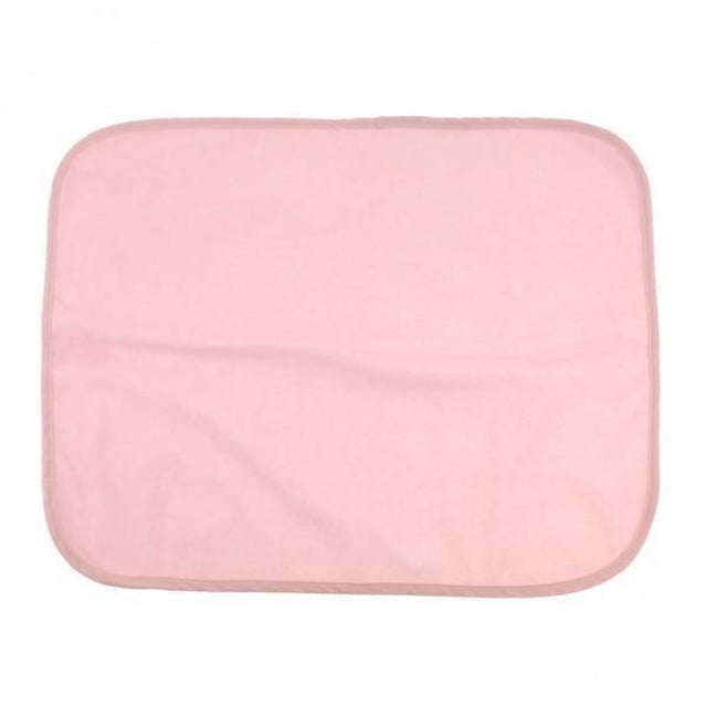 Yinanstore 2x Alèses Réutilisables Aide à l'Incontinence Lavables Imperméables Rose/bleu