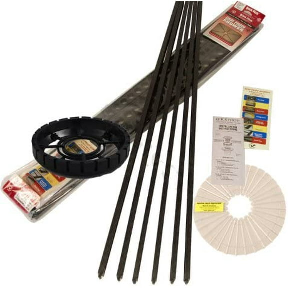 Quick Pitch Shower Slope System with Universal Center Drain Kit