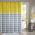 thumbnail image 3 of Home Essence Apartment Nadia Shower Curtain 72x72 Yellow, 3 of 4