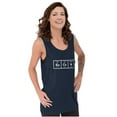 thumbnail image 4 of Ba Co N Bacon Food Science Nerd Geeky Plus Size Graphic Tank Top Brisco Brands 2X, 4 of 5