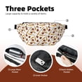 thumbnail image 4 of Naloa Baseball Sport Print Running Belts for Men Women,Running Fanny Pack with 2-Zipper Pockets,Waterproof Waist Pack for Travel Hiking Running Outdoor Sports, 4 of 8