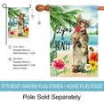 thumbnail image 2 of Tropical Summer Funny Cat Yard Flag Decorative Beach Life Outdoor House Flag Double Sided 28x40 Inch, 2 of 6