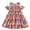 Multicolor, variant on Girls Cold Shoulder Ruffle Dress Tropical Floral Leopard Print Summer Beach Vacation Dress for Girls 2-8 Years Multicolor,Size 5-6 T
