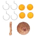 thumbnail image 4 of Bols en Résine Citrouille Portables Élégants Bol à Bonbons Citrouille Bol à Bonbons Citrouille en Résine Récipient Citrouille Stable pour Enfant Enfants Maison Intérieur Extérieur, 4 of 7