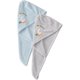 thumbnail image 1 of Water-Absorption Head Towels Function 2Pcs Comfortable Double-Layer Hair Wrap, 1 of 5