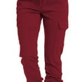 thumbnail image 4 of Cilcicy Women Plus Size Workwear Casual Elastic Waist Tied Harun Pants, 4 of 4