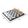 thumbnail image 3 of MERIGLARE Ensemble d'Échecs, Ensemble d'Échecs Carreaux d'Échecs Planche d'Échecs Pliable pour Adultes, 3 of 6