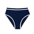 thumbnail image 3 of Dakiuu Girls Swim Bikini Bottoms Color Block Quick-Dry Rash Guard Swimsuit Girls' Low Rise Swimming Brief Suit for Beach Pool, 3 of 3