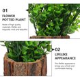 thumbnail image 2 of MERRYHAPY 1Pack Decorative Potted Plants Decoration Plastic for Family, 2 of 8