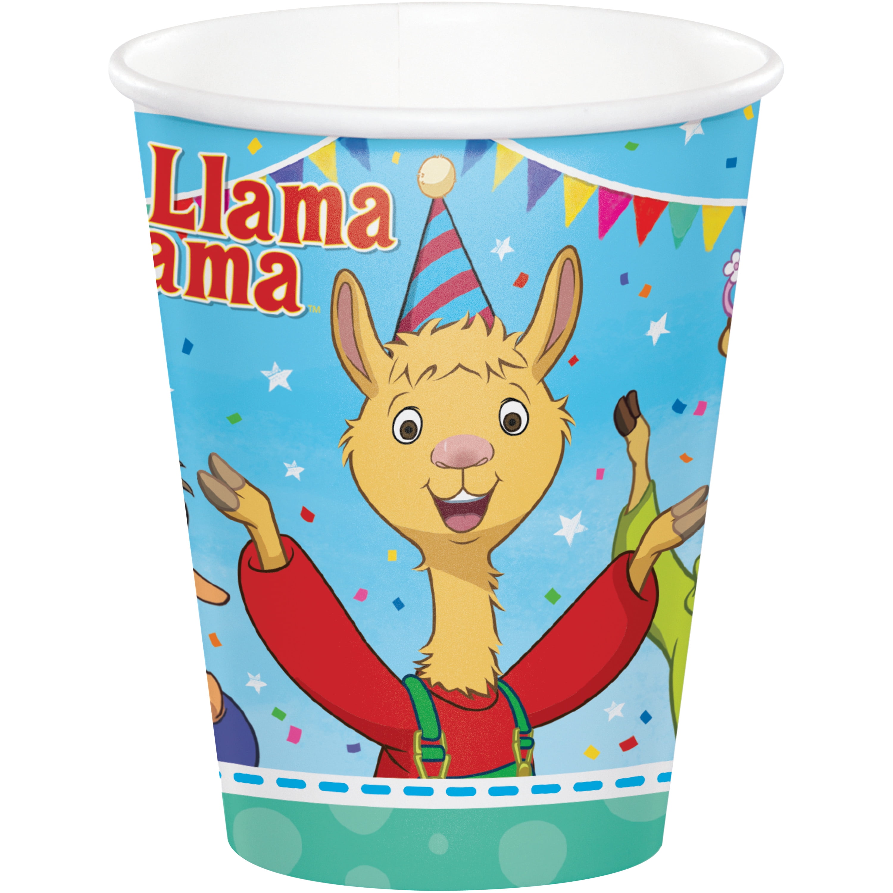 Llama Llama 9 Oz Paper Cups 24 Count For 24 Guests Walmart Com Walmart Com