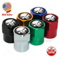 thumbnail image 2 of Hex Punisher Skull Logo Car SUV Wheels Tire Air Valve Caps Stem Dust Cover Sport, 2 of 6