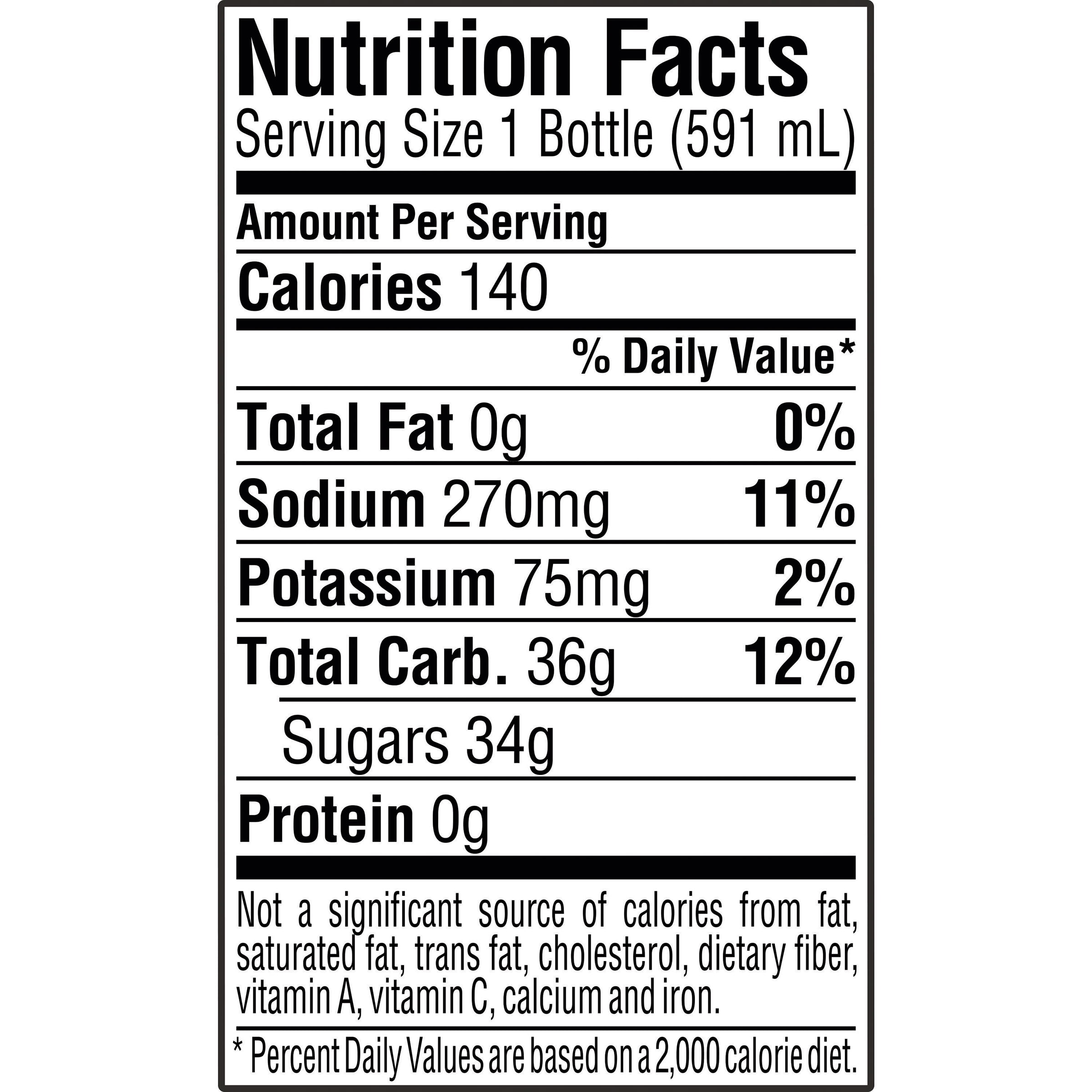 Gatorade Thirst Quencher Grape 20.28 fl oz Bottle Sports Drink