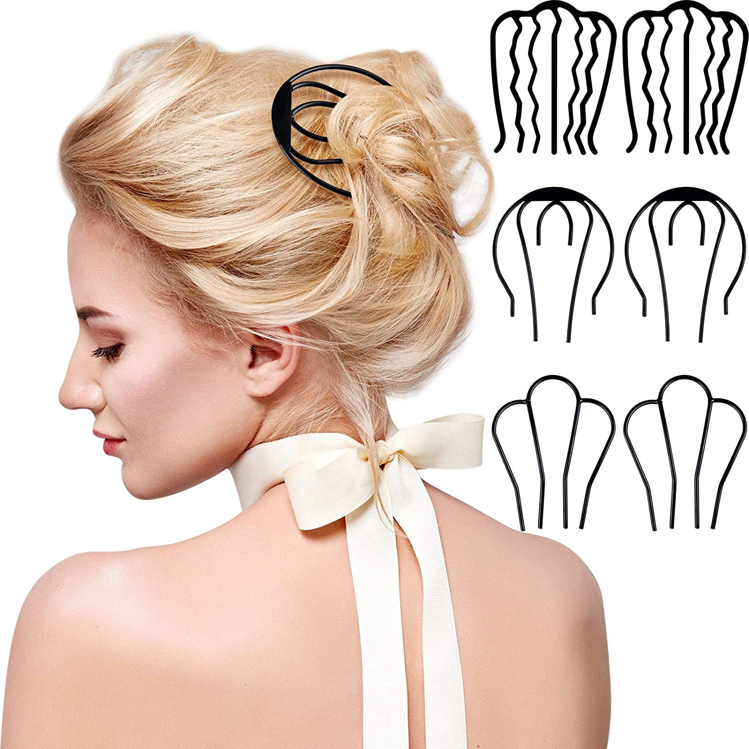Buy Hair Flare Womens White Hair Accessories 2154 Artificial Flowers  Bridal Hair Pins Clips Accessories for Women Pack of 1 Online at Low  Prices in India  Amazonin