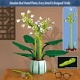 thumbnail image 5 of HI-REEKE Flower Building Block Set Lily of The Valley Bouquet Building Kit Plastic for Kid Adult, 5 of 6