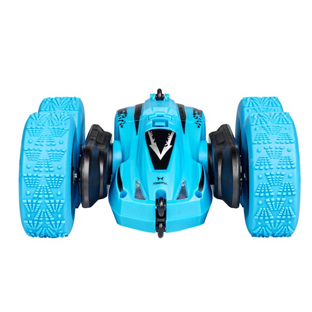 Coche de Acrobacias RC 4WD 24 GHz JShteea Doble Cara 360 Grados 15 km/h