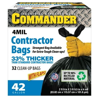 Buy Now GRIP RITE Heavy Duty 3 Mil Black Contractor Trash Bags GRHDCBAG20 -  Tools For Sale