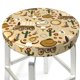 thumbnail image 3 of Balery Wild West Cowboy Fundas de asiento para taburete de bar redondo de tela de terciopelo ajustables que protegen de arañazos y manchas para sillas de 14 a 17 pulgadas.-14 inch, 3 of 7