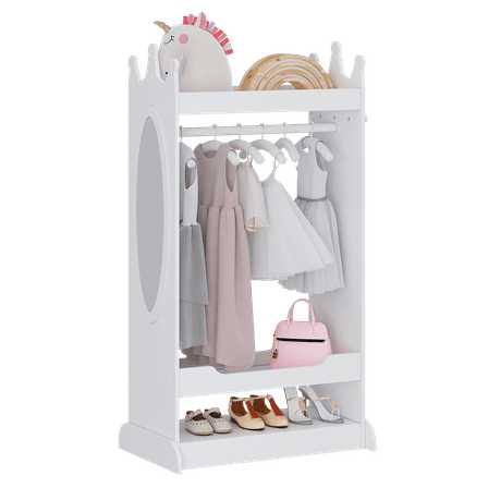 STAROUS Open Hanging Armoire Closet Systems, White