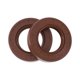 thumbnail image 1 of Anillo de Sello TC Universal de Bargains Únicos Sello de Eje Rotativo 35x60x12mm Alta Presión Caucho FKM Marrón 2 Pcs, 1 of 1