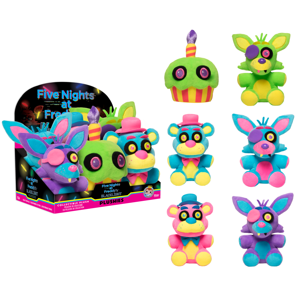 blacklight foxy plush