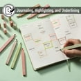 thumbnail image 6 of Mr. Pen- Aesthetic Highlighters, 8 pcs, Chisel Tip, Boho Colors, No Bleed Bible Highlighter Pastel, 6 of 9