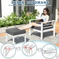 thumbnail image 4 of AECOJOY Aluminum Outdoor Furniture Set, 7 Pieces Metal Patio Furniture on sale Outdoor Couch Patio Conversation Set - Dark Gray, 4 of 8