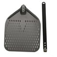 thumbnail image 2 of Pizza Spatula Pizza Peel - Pizza Paddle Ergonomic - Food Grade Material - 14in 40cm Handle, 2 of 7
