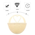 thumbnail image 4 of Miangastore 2pcs Plastic Rural Wall Hanging Flower Pot Simulated Rattan Wall Flower Basket, 4 of 9