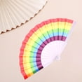 thumbnail image 2 of WRISTBIQUE PE Folding Fan Multi Cooling For Women Weddings 1Pack 15X9X0.2in, 2 of 11