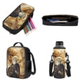 thumbnail image 3 of ZUXONGSY Elk Cross Dove Print Backpack for Boys Girls School Bag with Lunch Bag Pencil Case and Water Bottle Holder Set Kids 4 in 1 Bookbag Back Packs Satchel Travel Rucksack with Zipper Pocket, 3 of 6