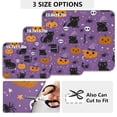 thumbnail image 2 of Dish Drying Mat Absorbent Dish Drainer Kitchen Counter 19.7x15.7inch Dish Drying Pad for Countertops Sinks Draining Racks Black Cat and Pumpkin, 2 of 9