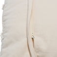 thumbnail image 5 of Creative Co-Op Woven Cotton and Wool Patchwork Pillow with Frayed Edges, 5 of 7