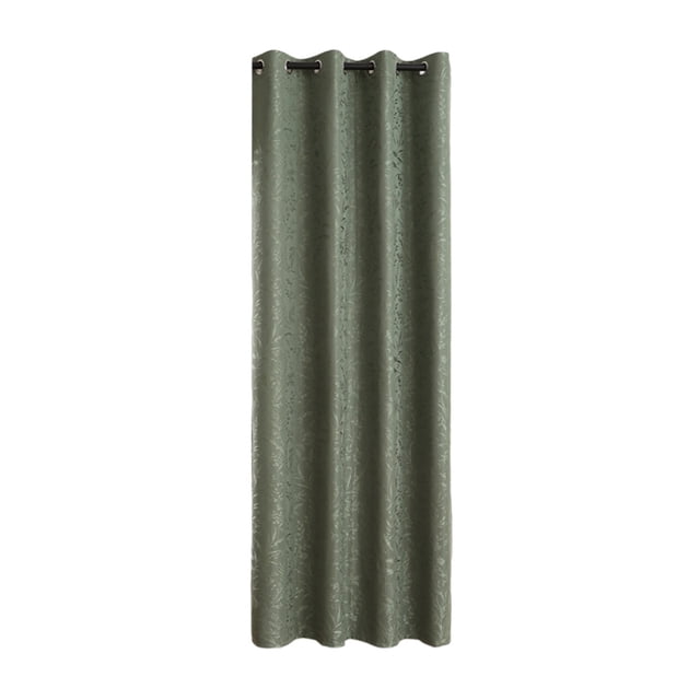 Cortinas elegantes opacas de 95 x 51 pulgadas de alto, con protección solar y aislamiento térmico, ideales para balcones, dormitorios y salas de estar (1 unidad).