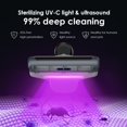 thumbnail image 4 of VersLife - Aspiradora de colchón inalámbrica, aspiradora de cama UV, filtro HEPA de succión de 18 Kpa, luz UV-C de 253,7 nm y 80000 veces/min de mano para limpieza de cama y sofá de tela (M6, sin, 4 of 5