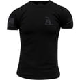 thumbnail image 2 of Grunt Style T-Shirt Col Rond Dissimulé Gadsden - Petit - Noir, 2 of 4
